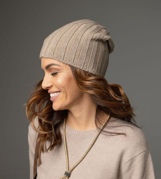 Kašmirska kapa “Essential Beige”