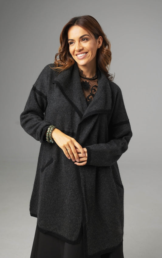 Oversized kašmirski kardigan 100% kašmir