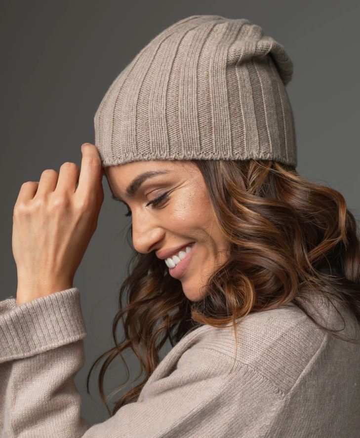 Kašmirska kapa “Essential Beige”